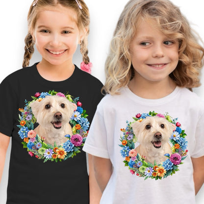 Koszulka z Twoim Pupilem Personalizacja / Biała / Czarna / Dziecięca Unisex / Wiosna 19