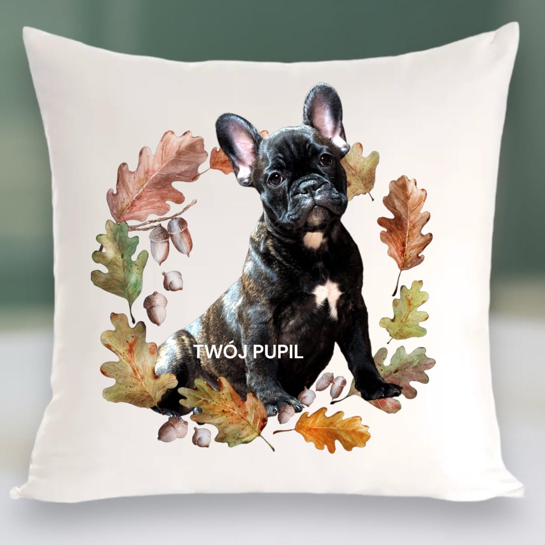 Personalizowany Prezent Poduszka z Twoim Pupilem / Jesień 7