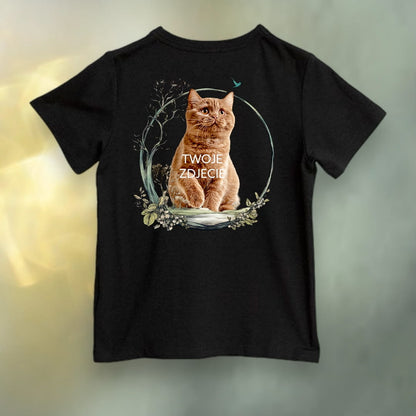 Koszulka z Twoim Pupilem Personalizacja / Biała / Czarna / Dziecięca Unisex / Krajobraz 2