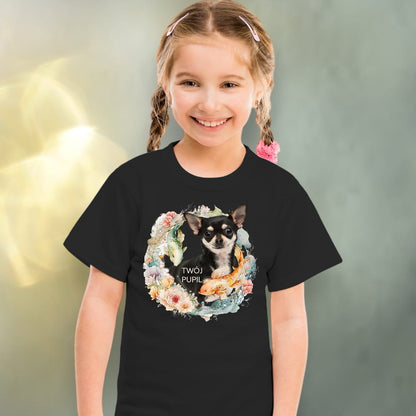Koszulka z Twoim Pupilem Personalizacja / Biała / Czarna / Dziecięca Unisex / Morskie opowieści 4