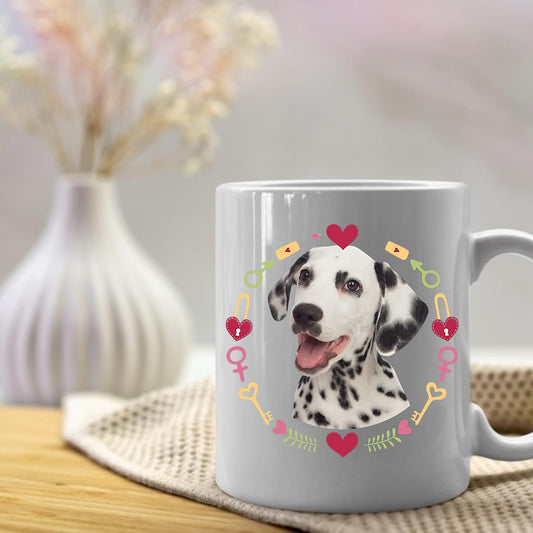 Personalizowany Kubek ze zdjęciem Twojego Pupila / Serce 16