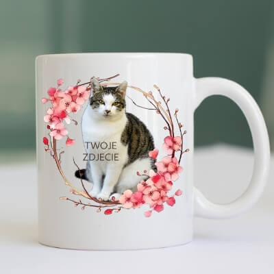 Personalizowany Kubek ze zdjęciem Twojego Pupila / Wiosna 1