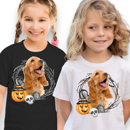 Koszulka z Twoim Pupilem Personalizacja / Biała / Czarna / Dziecięca Unisex / Halloween 7