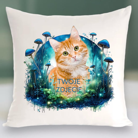 Personalizowany Prezent Poduszka z Twoim Pupilem / Magia 1