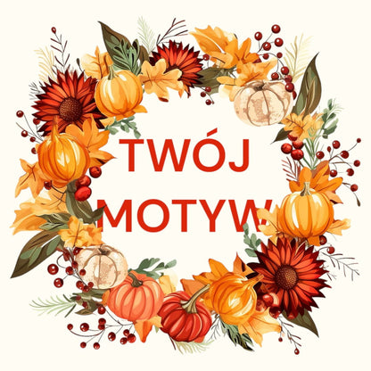 Personalizowany Prezent Poduszka z Twoim Pupilem / Jesień 5