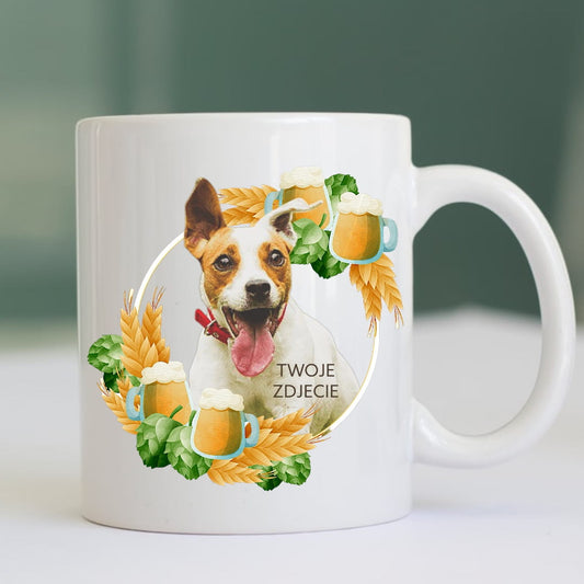 Personalizowany Kubek ze zdjęciem Twojego Pupila / Piwko 1