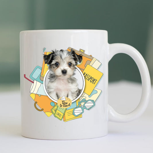 Personalizowany Kubek ze zdjęciem Twojego Pupila / Travel 1