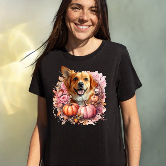T-shirt z nadrukiem Twój Pupil na koszulce Biały / Czarny / Unisex / Jesień 8
