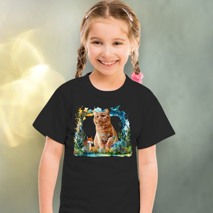 Koszulka z Twoim Pupilem Personalizacja / Biała / Czarna / Dziecięca Unisex / Magia 2