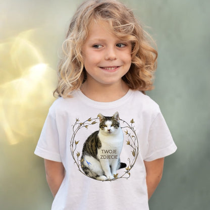 Koszulka z Twoim Pupilem Personalizacja / Biała / Czarna / Dziecięca Unisex / Badyle 1