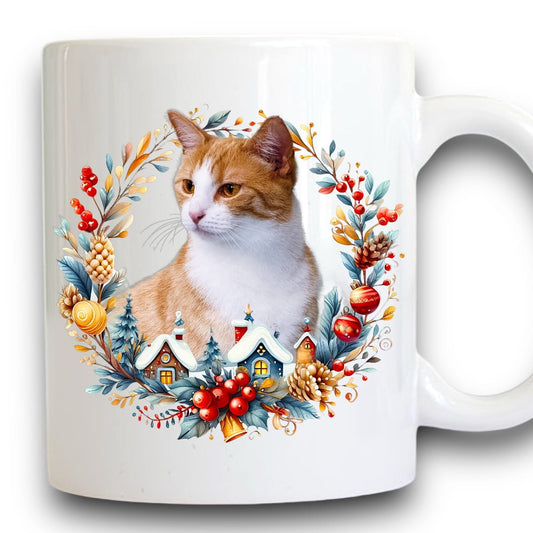 Personalizowany Kubek ze zdjęciem Twojego Pupila / Boże Narodzenie 31