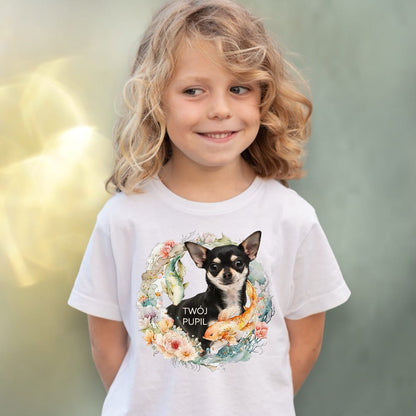 Koszulka z Twoim Pupilem Personalizacja / Biała / Czarna / Dziecięca Unisex / Morskie opowieści 4