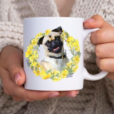 Personalizowany Kubek ze zdjęciem Twojego Pupila / Wiosna 4