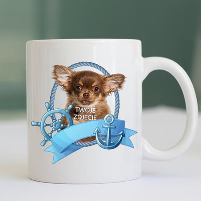 Personalizowany Kubek ze zdjęciem Twojego Pupila / Morskie opowieści 2