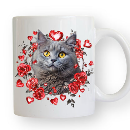 Personalizowany Kubek ze zdjęciem Twojego Pupila / Serce 17