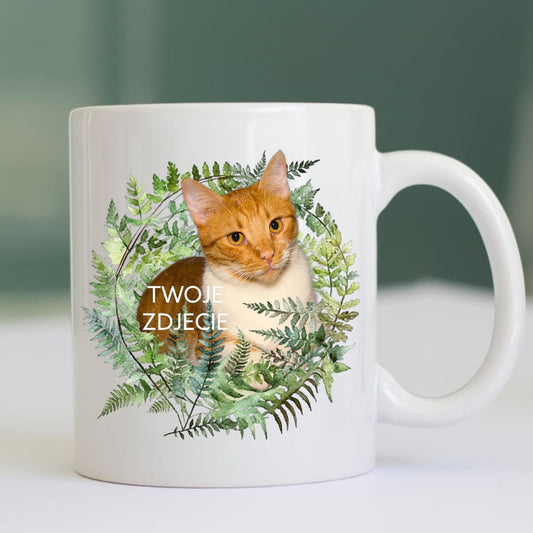 Personalizowany Kubek ze zdjęciem Twojego Pupila / Las 3