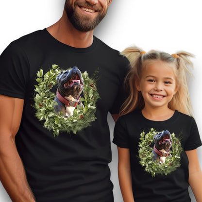 Koszulka z Twoim Pupilem Personalizacja / Biała / Czarna / Dziecięca Unisex / Boże Narodzenie 20