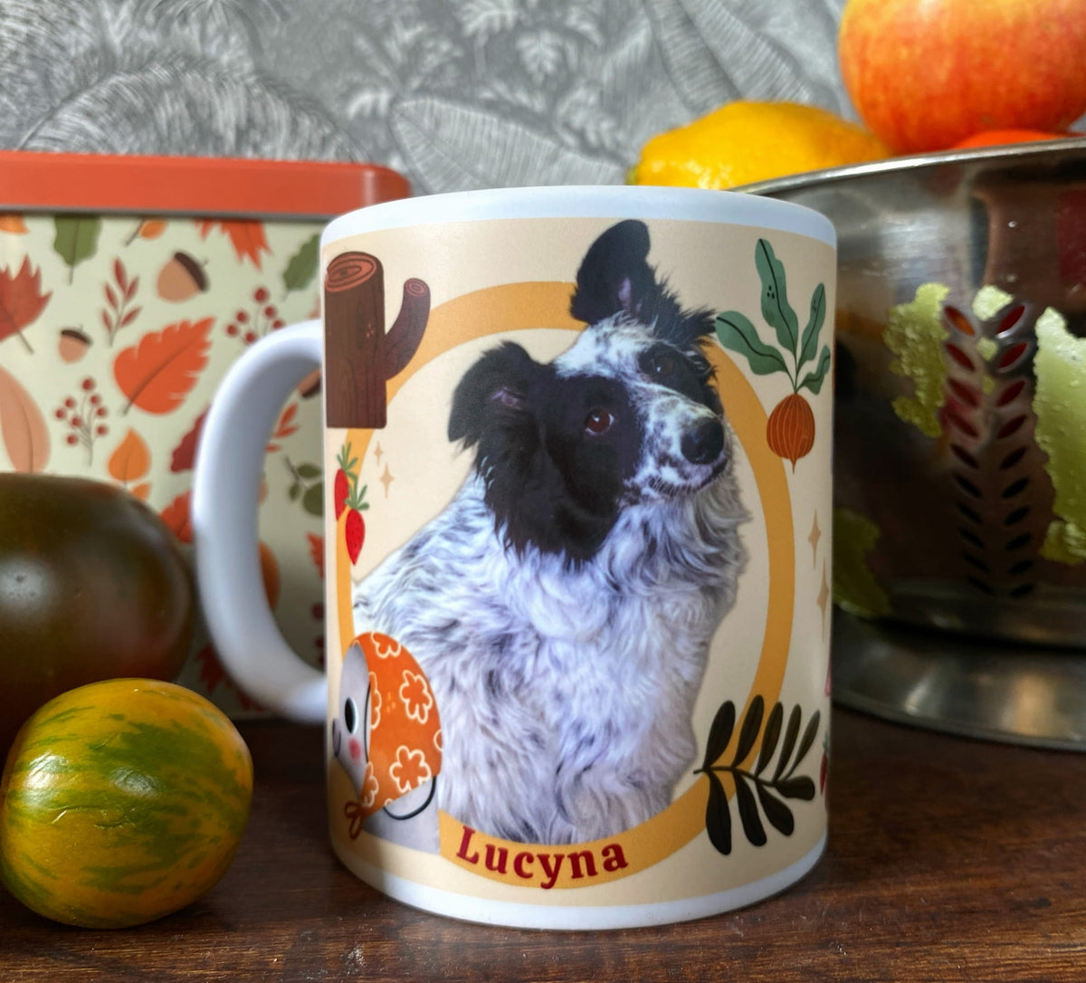 Personalizowany Kubek ze zdjęciem Twojego Pupila / Jesieniara