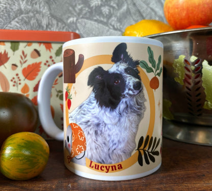 Personalizowany Kubek ze zdjęciem Twojego Pupila / Jesieniara