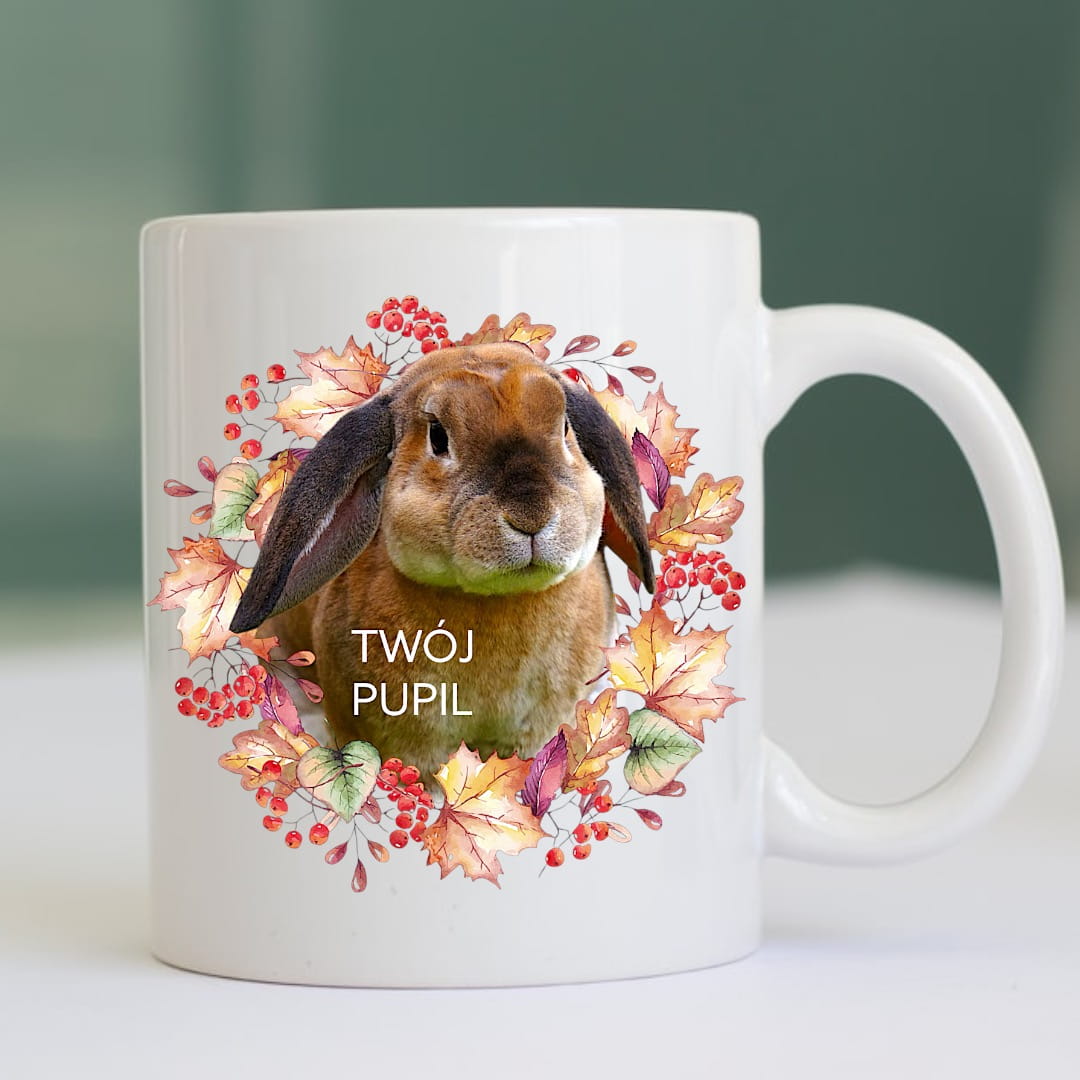 Personalizowany Kubek ze zdjęciem Twojego Pupila / Jesień 4