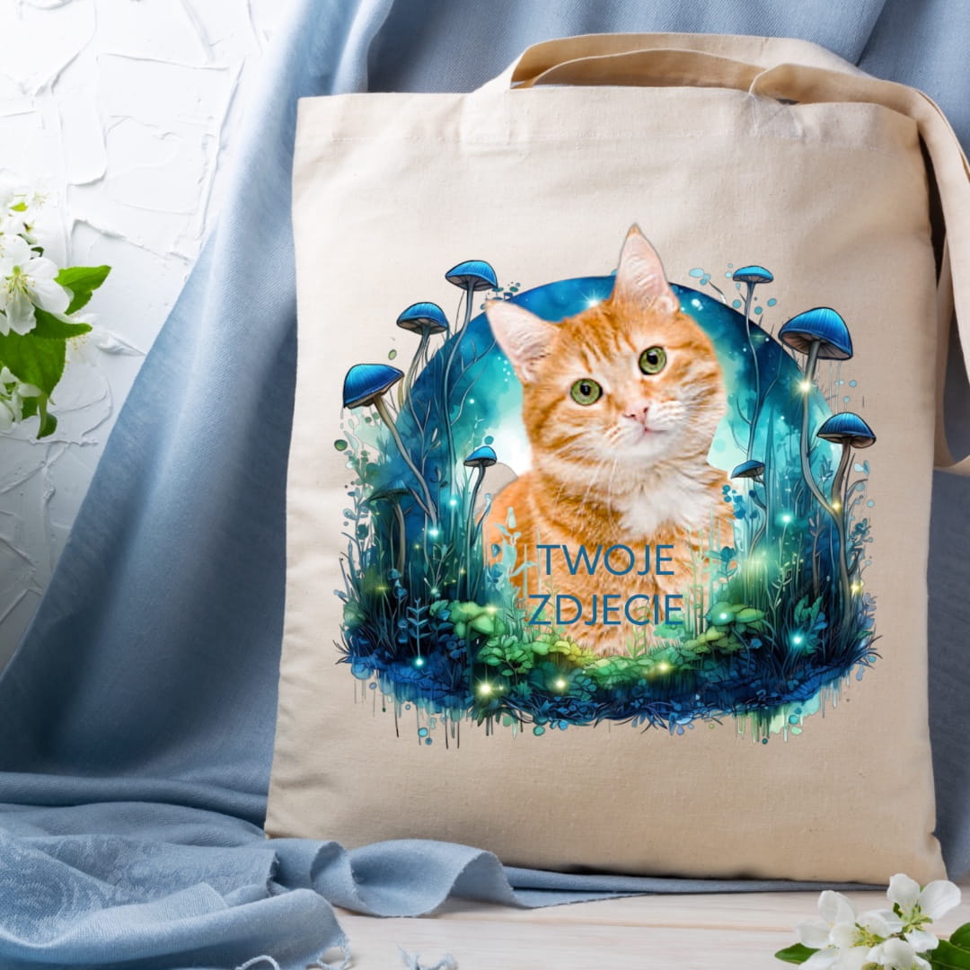 Personalizacja eko Torba ze zdjęciem Twojego Pupila / Magia 1