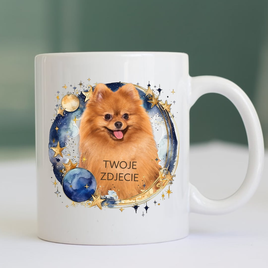 Personalizowany Kubek ze zdjęciem Twojego Pupila / Kosmos 1