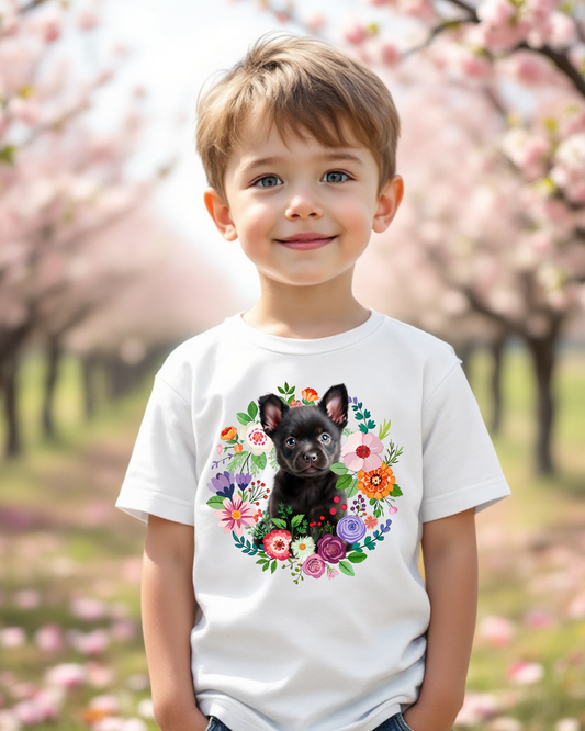 Koszulka z Twoim Pupilem Personalizacja / Biała / Czarna / Dziecięca Unisex / Wiosna 17