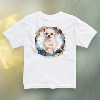 Koszulka z Twoim Pupilem Personalizacja / Biała / Czarna / Dziecięca Unisex / Kosmos 2