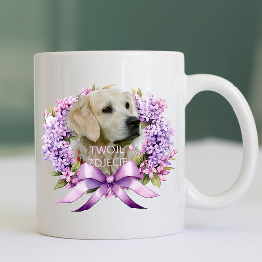 Personalizowany Kubek ze zdjęciem Twojego Pupila / Bez 1
