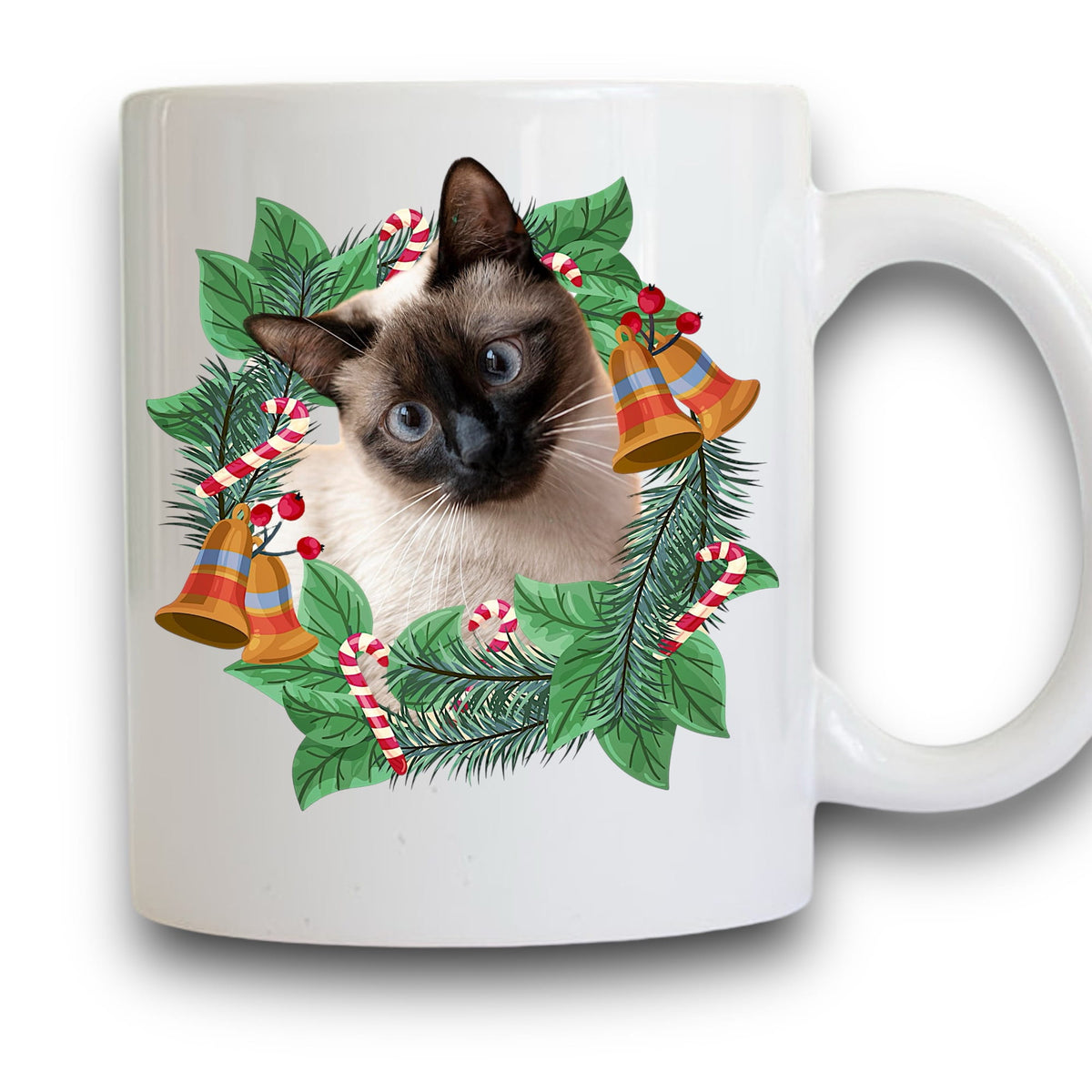 Personalizowany Kubek ze zdjęciem Twojego Pupila / Boże Narodzenie 12