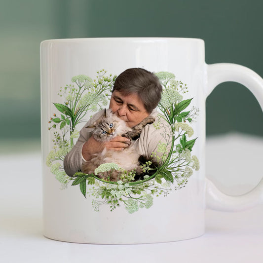 Personalizowany Kubek ze zdjęciem Twojego Pupila / Zielono Mi