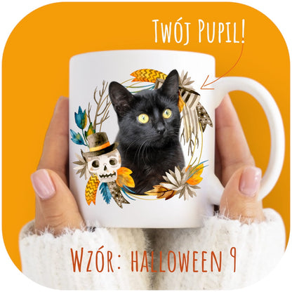 Personalizowany Kubek ze zdjęciem Twojego Pupila / Halloween 9