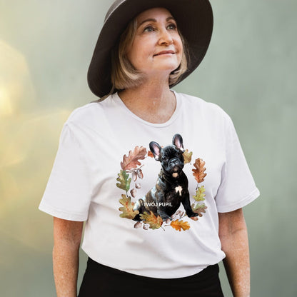 T-shirt z nadrukiem Twój Pupil na koszulce Biały / Czarny / Unisex / Jesień 7