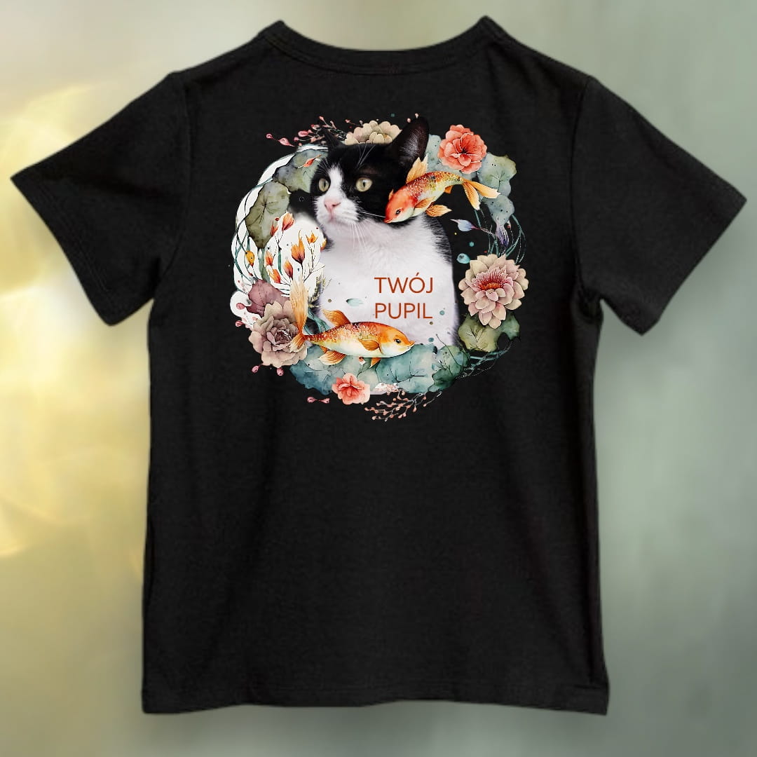 Koszulka z Twoim Pupilem Personalizacja / Biała / Czarna / Dziecięca Unisex / Morskie opowieści 3